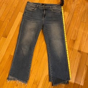 KUT high rise ankle flair size 10